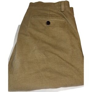 Kenneth Cole Reaction‎ Men's Corduroy Tan Pants 32 x 29 Stretch Straight Leg